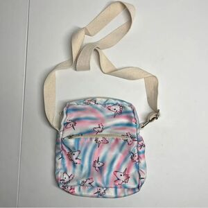 CrossBody Bag Handbag Adjustable Strap Pink Blue Unicorn Small